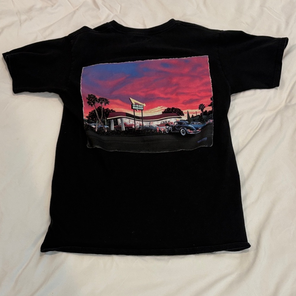 Black T-Shirt with Utah Graphic